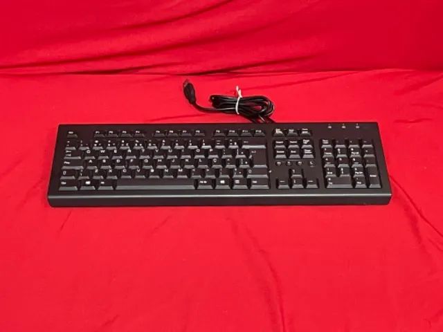 Teclado HP com fio padrão BR697737 - Foto 3