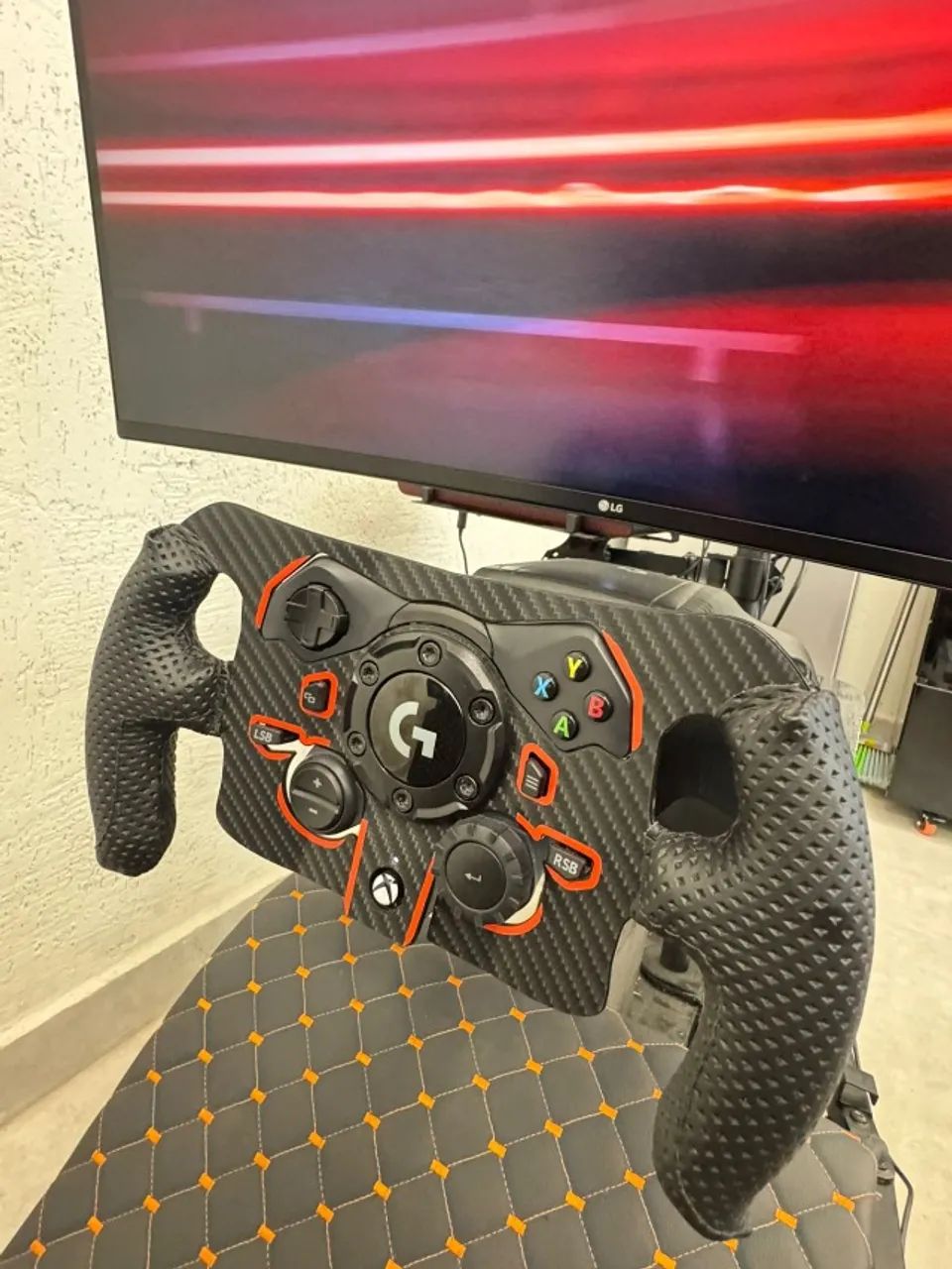 Cockpit Completo Automobilismo Virtual Simulador de Corrida F1 - Foto 2