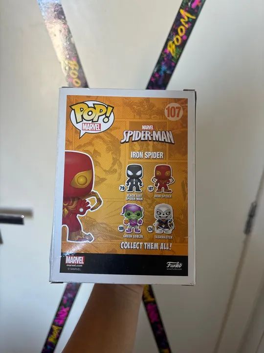 Funko Pop! Marvel Iron Spider 107 Exclusivo - Foto 3