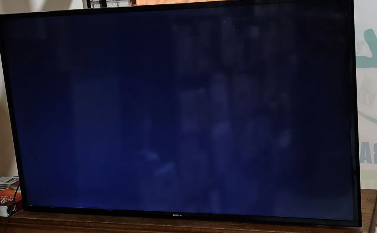 TV Samsung 50" display Queimado