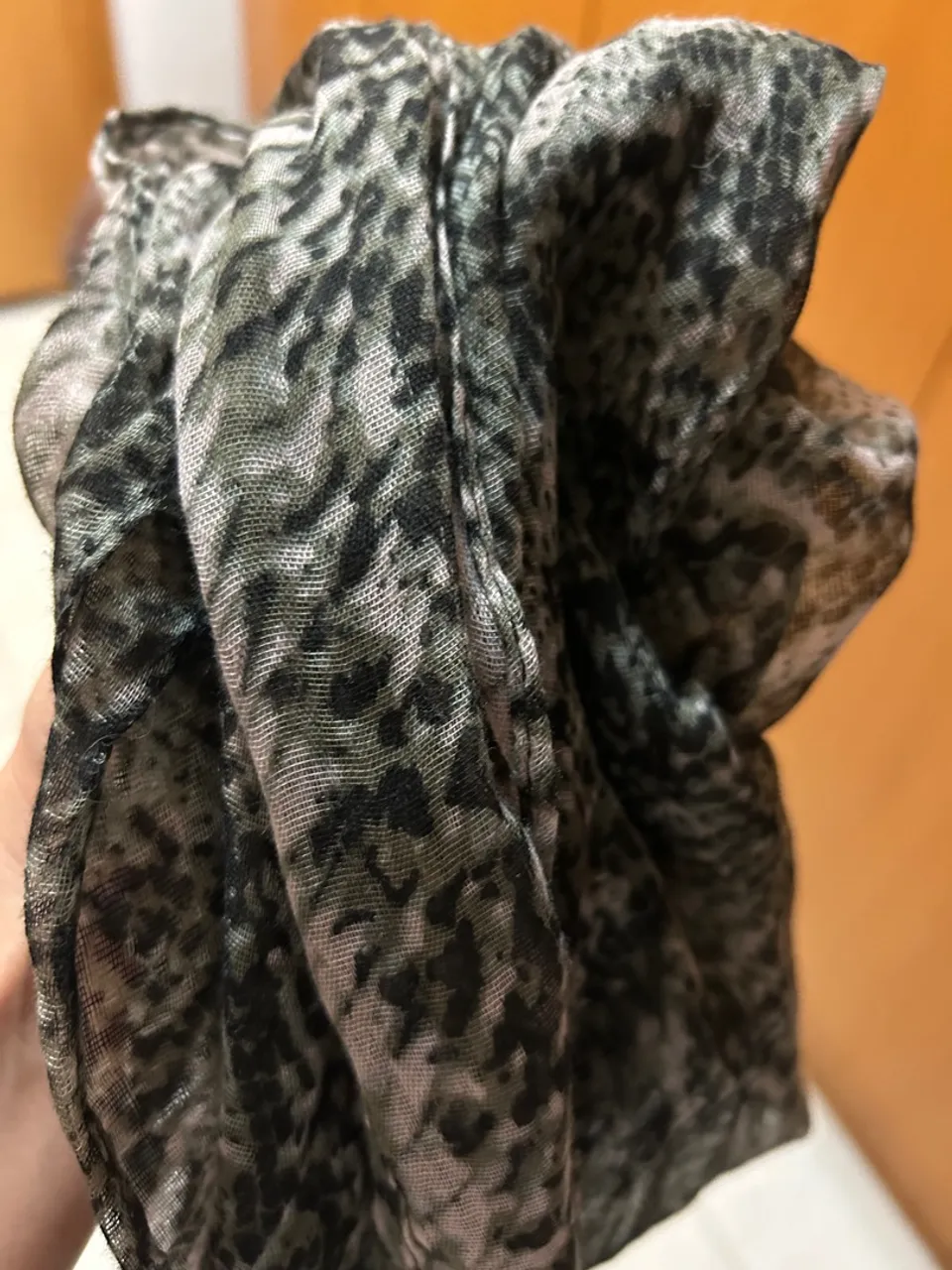 Lenço animal print