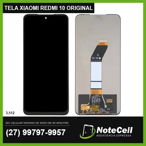 Tela Display Para Xiaomi Redmi 10 / 10 Prime Original 3.512 - Instalação Expressa