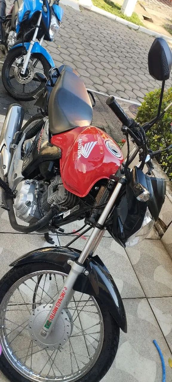 CG 160 start ano 2024 muito nova 9700 km rodado MOTO DE LEILÃO  - Foto 3