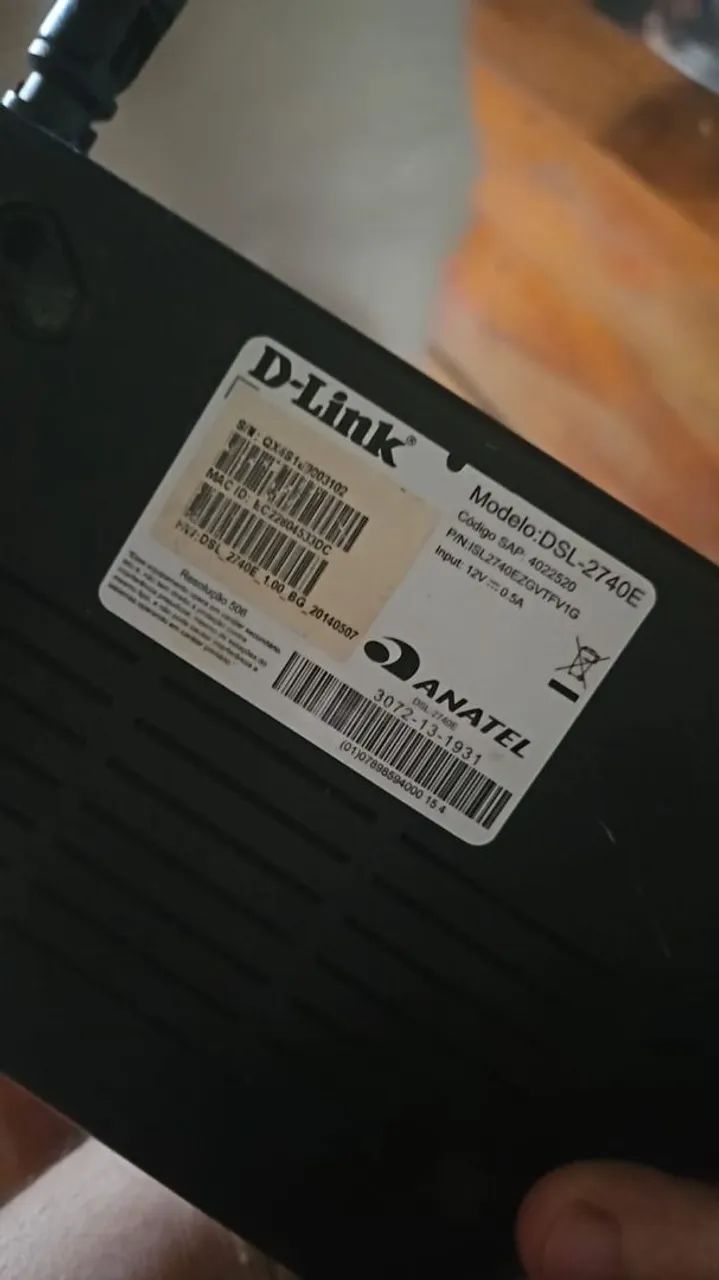 Roteadores D-Link DSL-2740E desbloqueado  - Foto 3