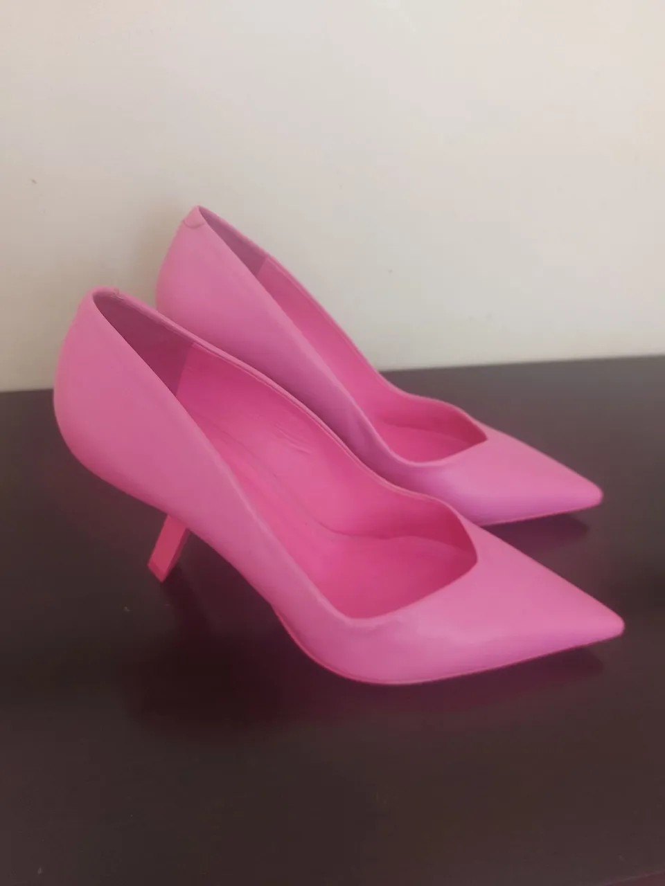 SAPATO SCARPIN SHULTZ ROSA NUNCA USADO LINDÍSSIMO