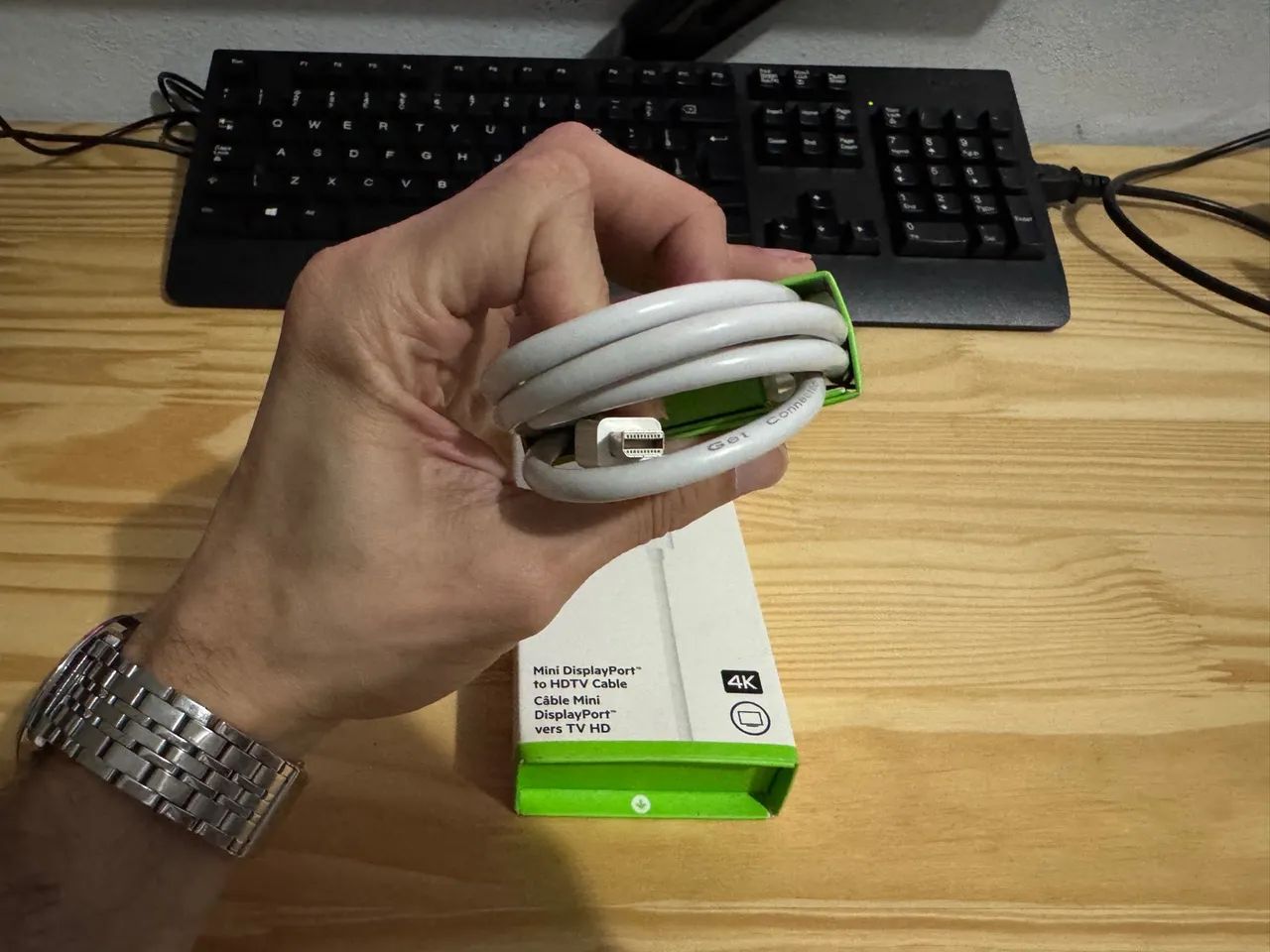 Cabo Mini DisplayPort para HDTV Belkin 4K 2M - Foto 6