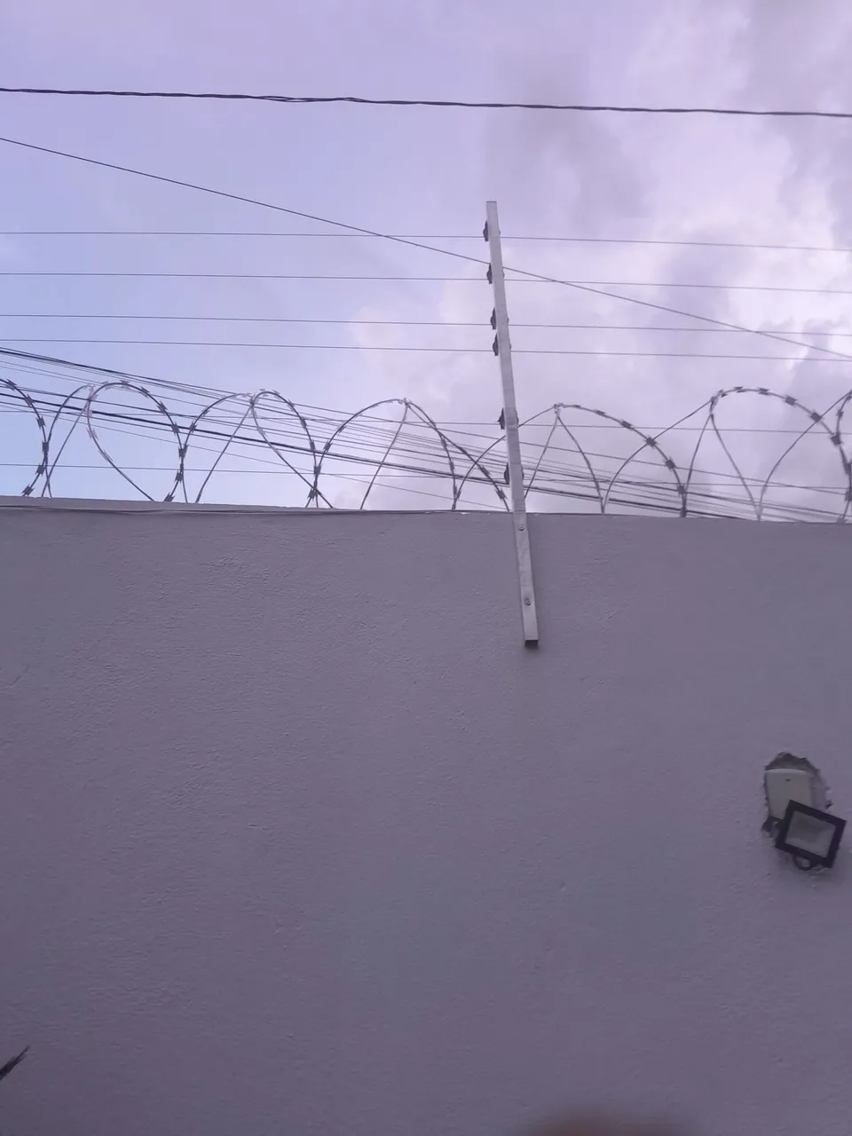 Cerca Elétrica com Concertina para Segurança Residencial