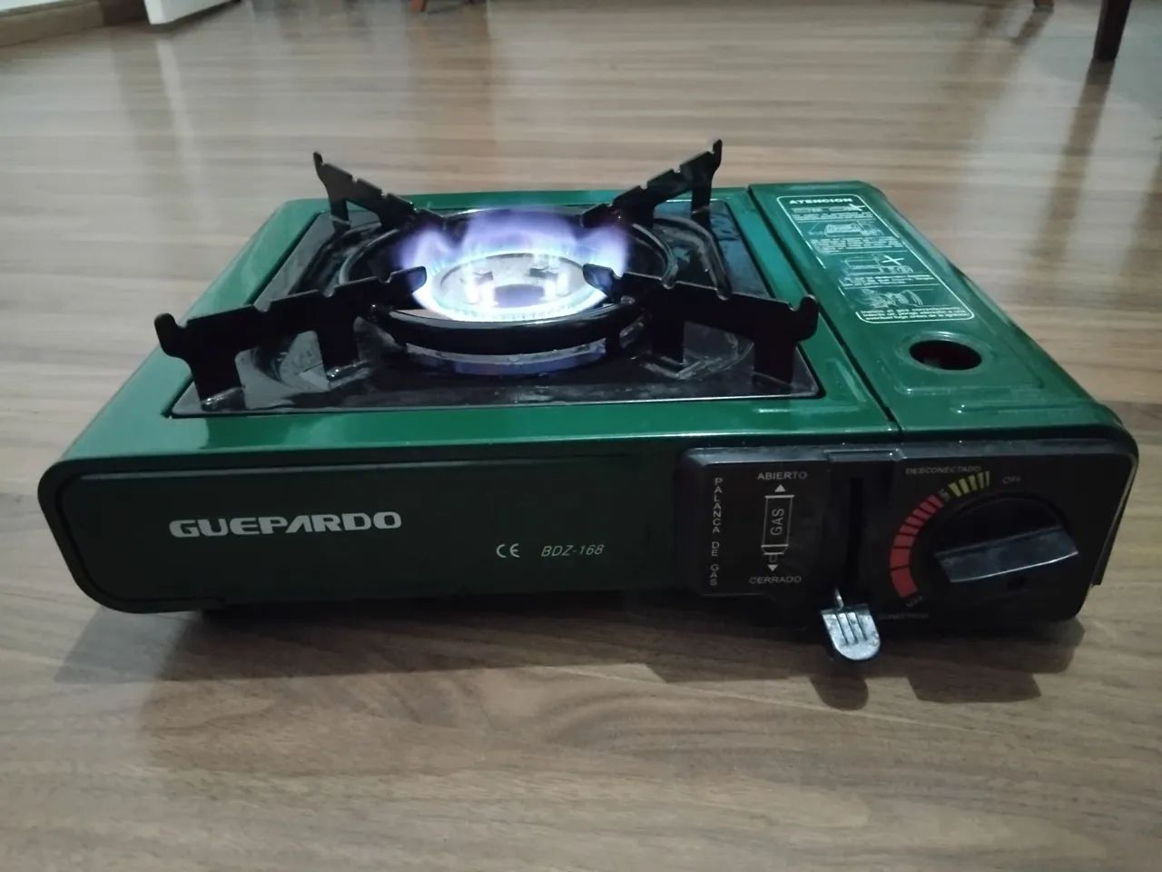 Fogão de Camping com o gás 