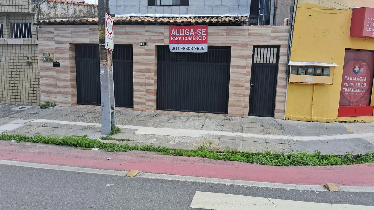 Casa para comércio.