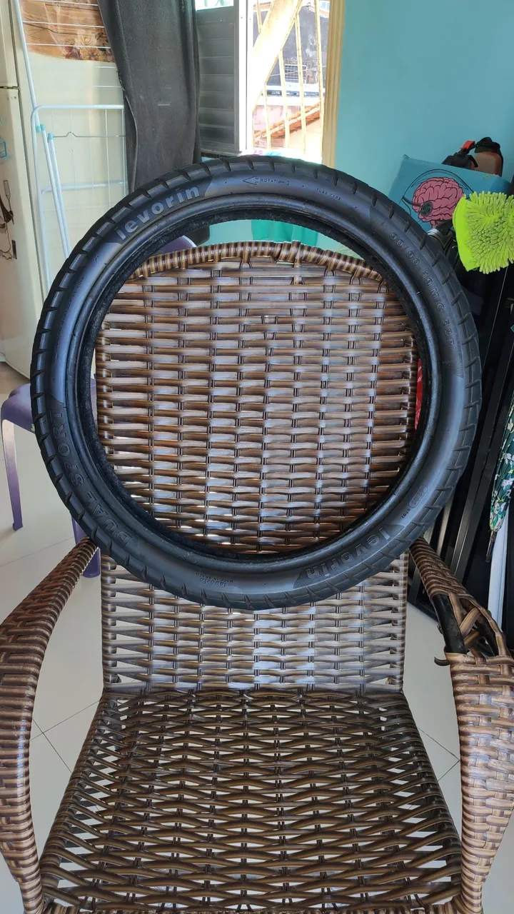 Pneu Levorin Dual Sport 90/90-17 Usado