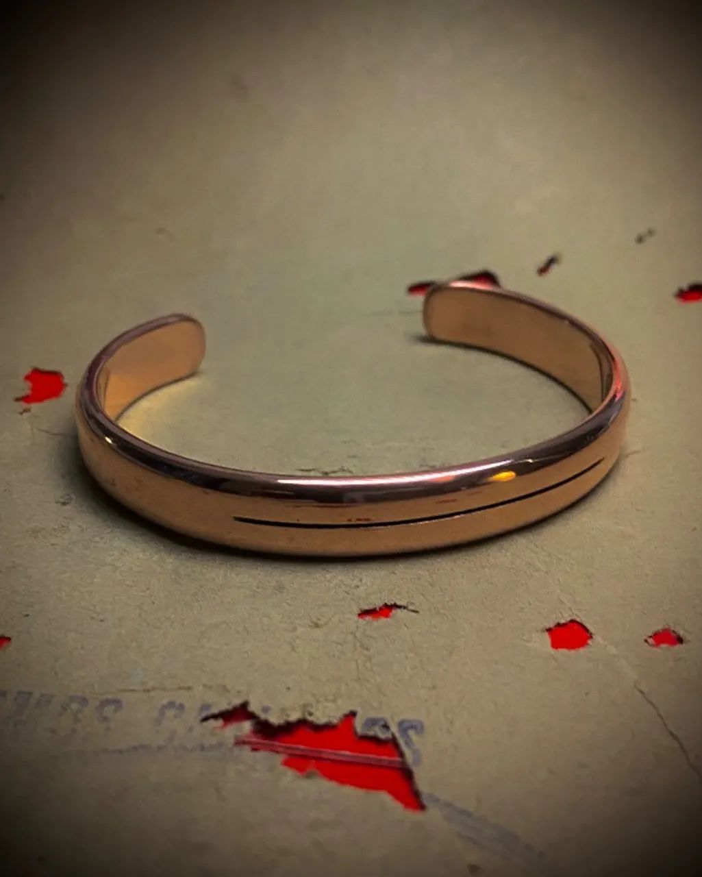 Pulseira de cobre puro Convexa  - Foto 4