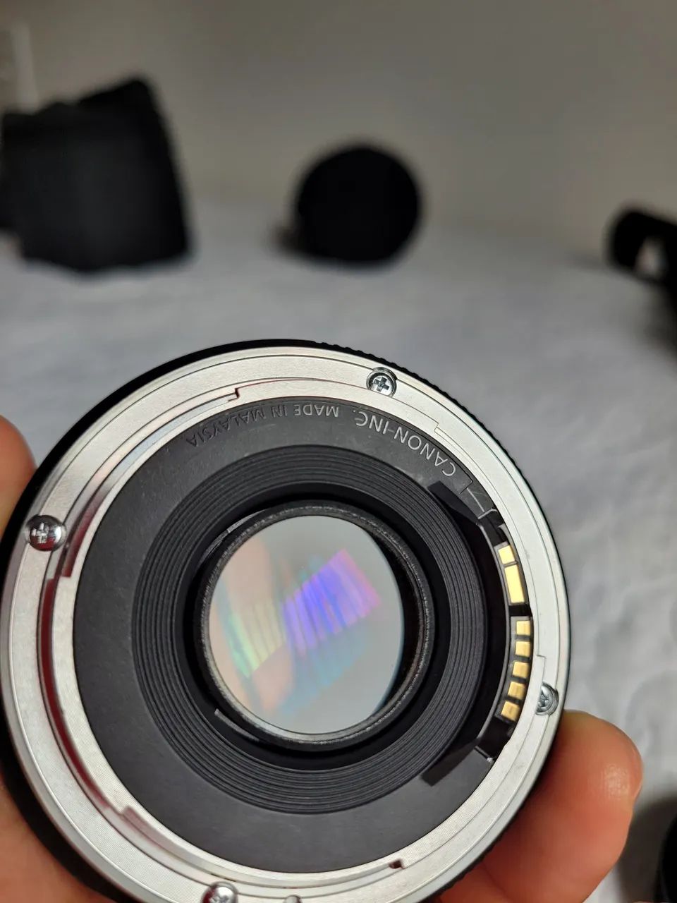 Lente Canon 50mm 1.8 EF