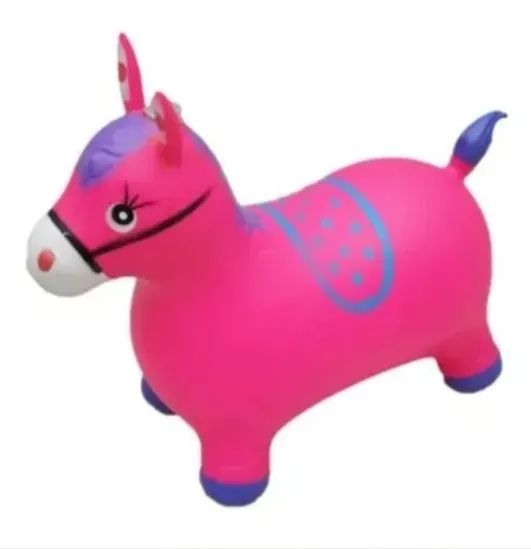 Cavalo infantil Upa upa rosa