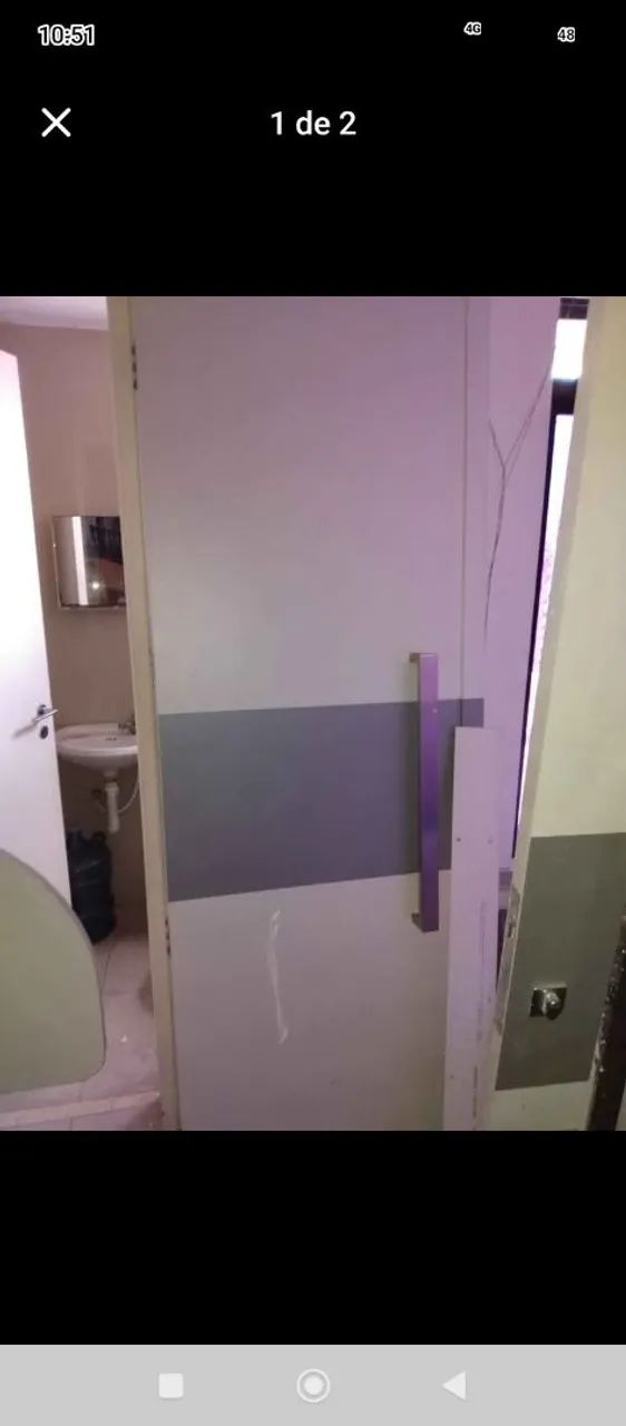 Porta pivotante formicada 2,10x70cm65126501496450120