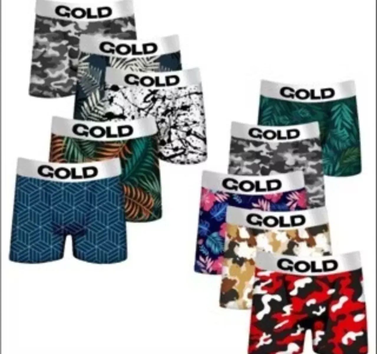 Kit de 10cuecas box boxer masculino  - Foto 5