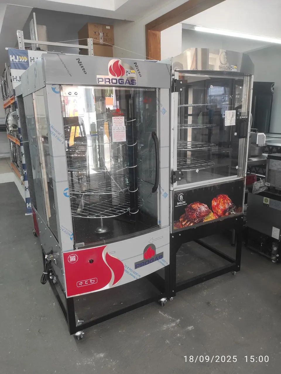 Bh assador multiuso a gás 