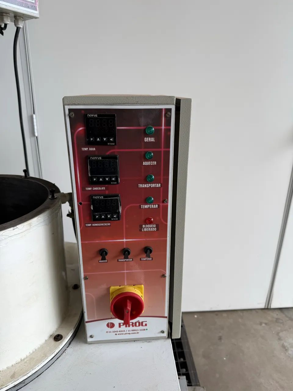 Temperadeira de chocolate 80kg/h - Foto 2