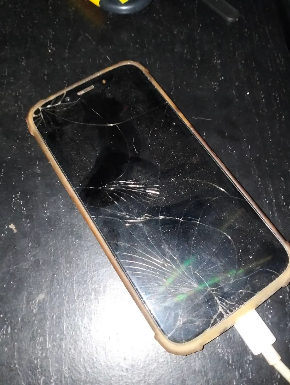 Moto G7 play com defeito na tela