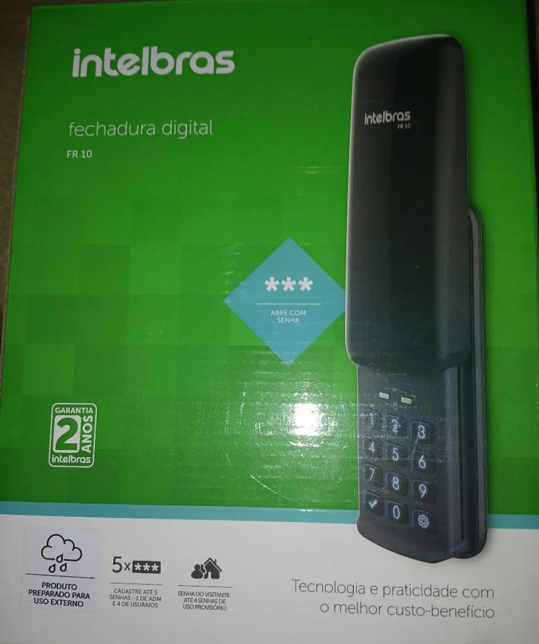Fechadura Digital Intelbras FR 10