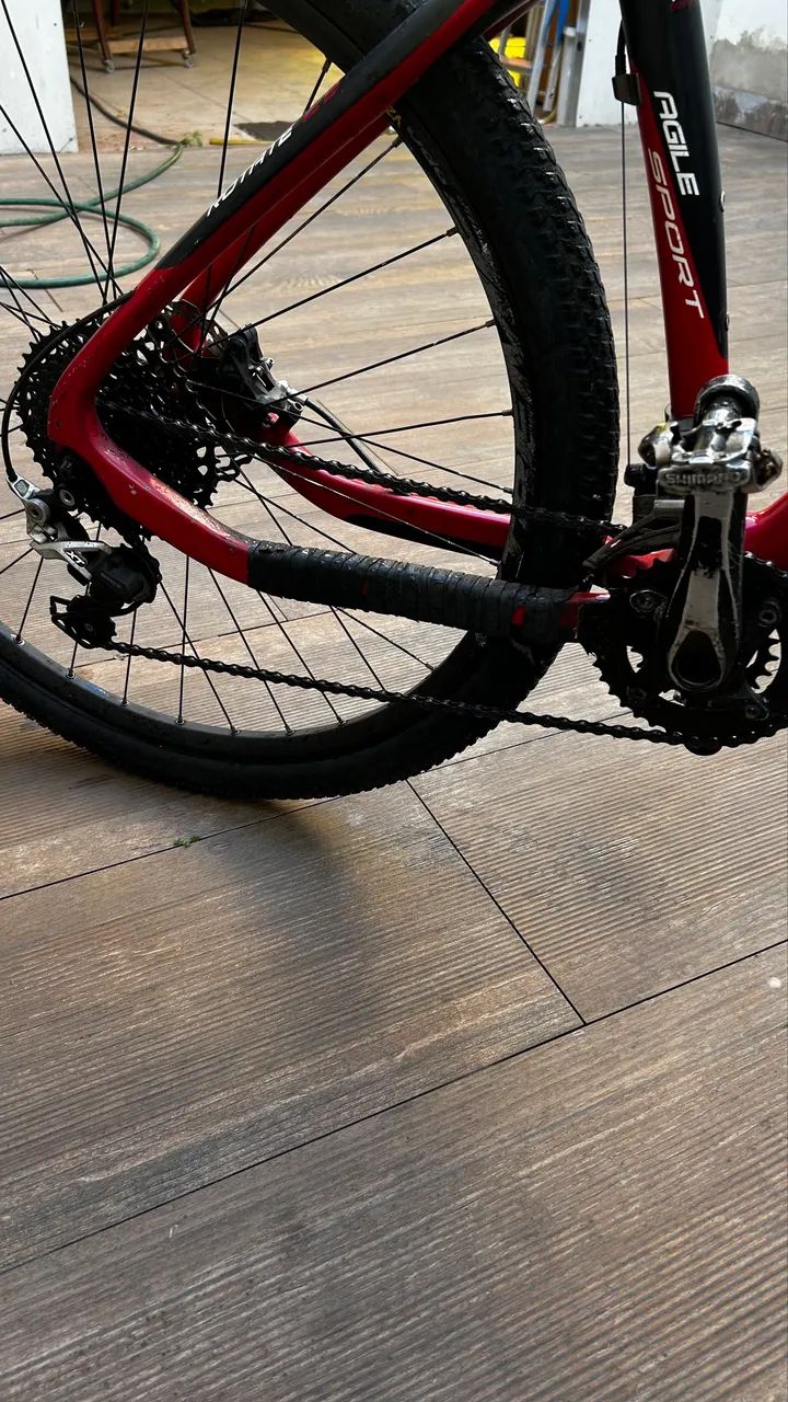 Bicicleta Oggi Agille Sport Aro 29, Usada, sem defeitos.  - Foto 3