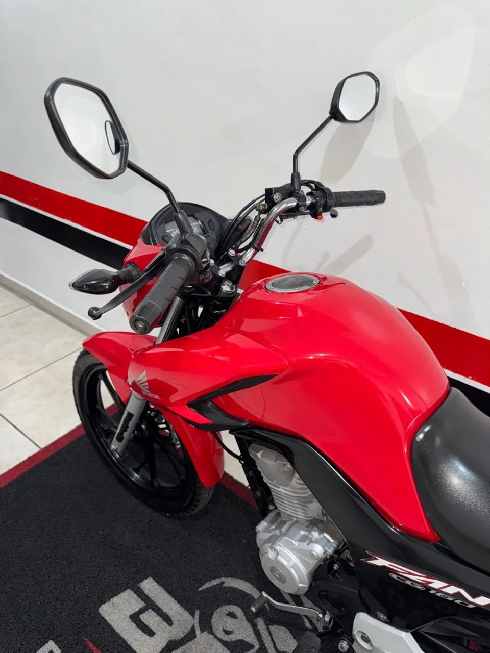 CG FAN 160c 2023 MUITO NOVA     (PARCELAMOS EM 21x NO CARTÃO DE CRÉDITO) - Foto 4