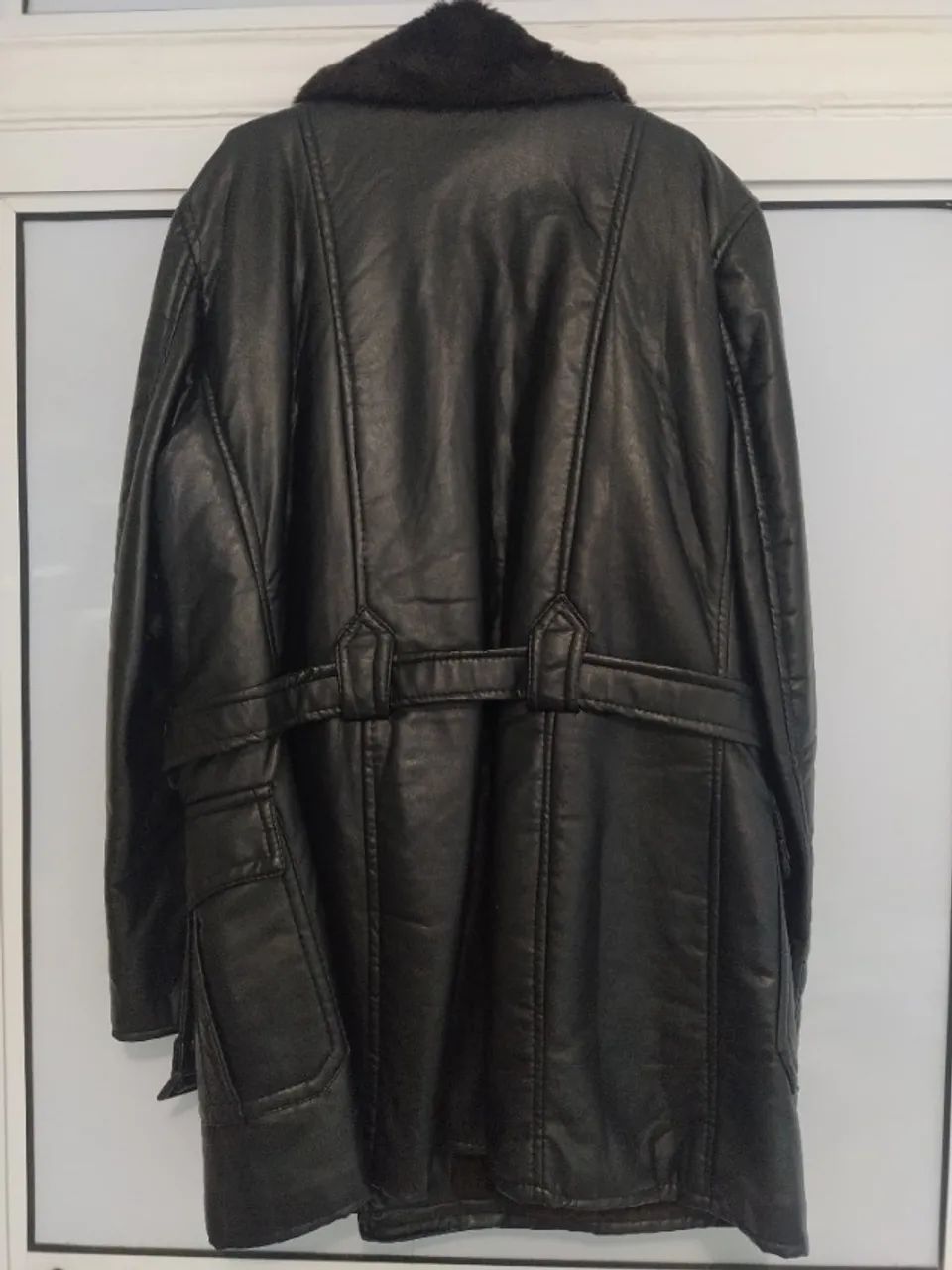 Casaco de Couro Sintetico Unisex - Foto 2