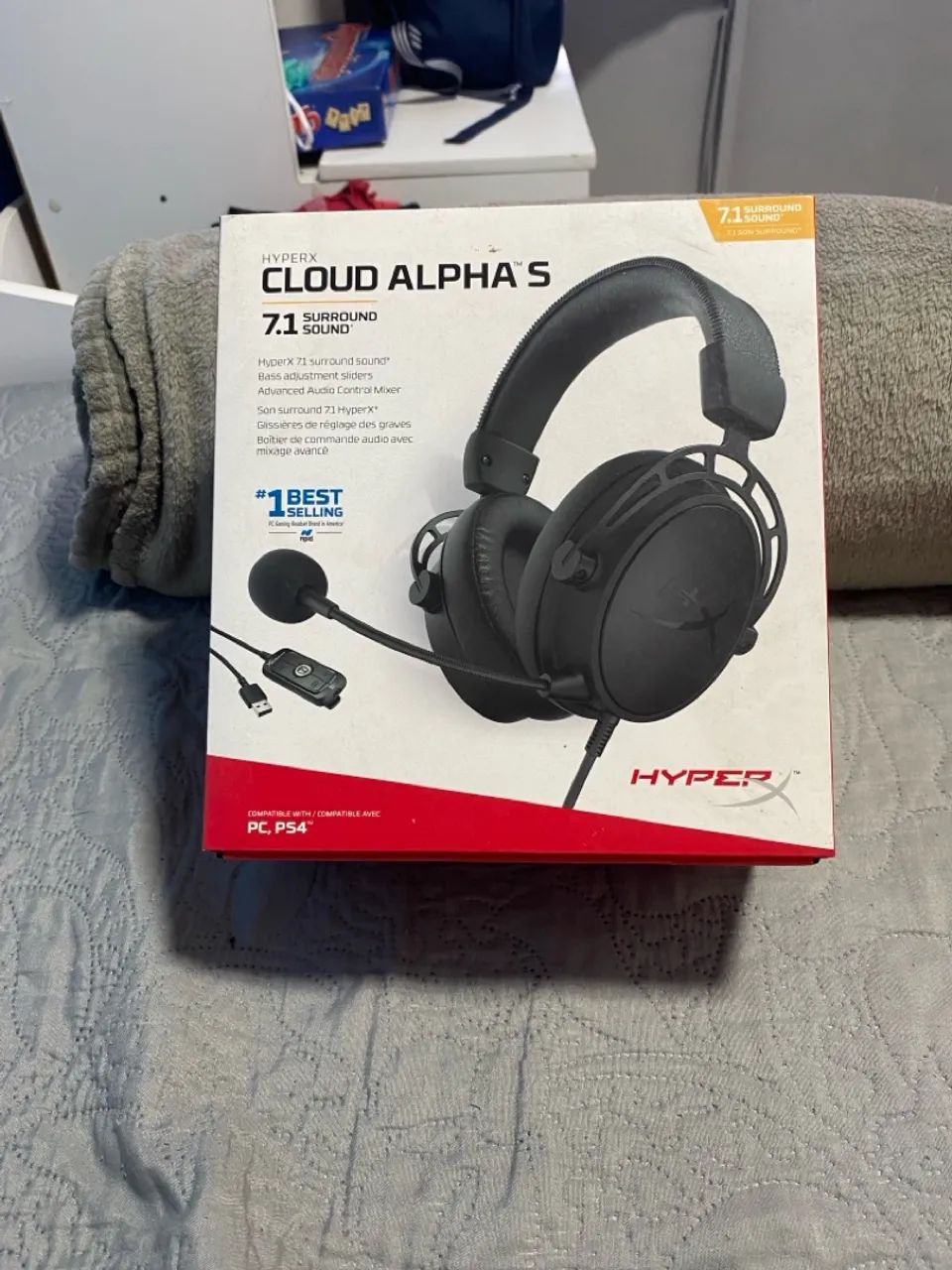 Headset Gamer HyperX Cloud Alpha S 7.1 Surround - Foto 2