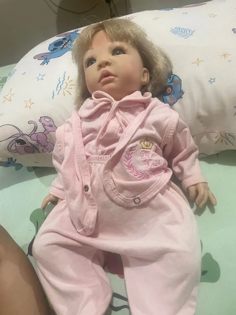 Linda Boneca Reborn com Roupinhas - Foto 4