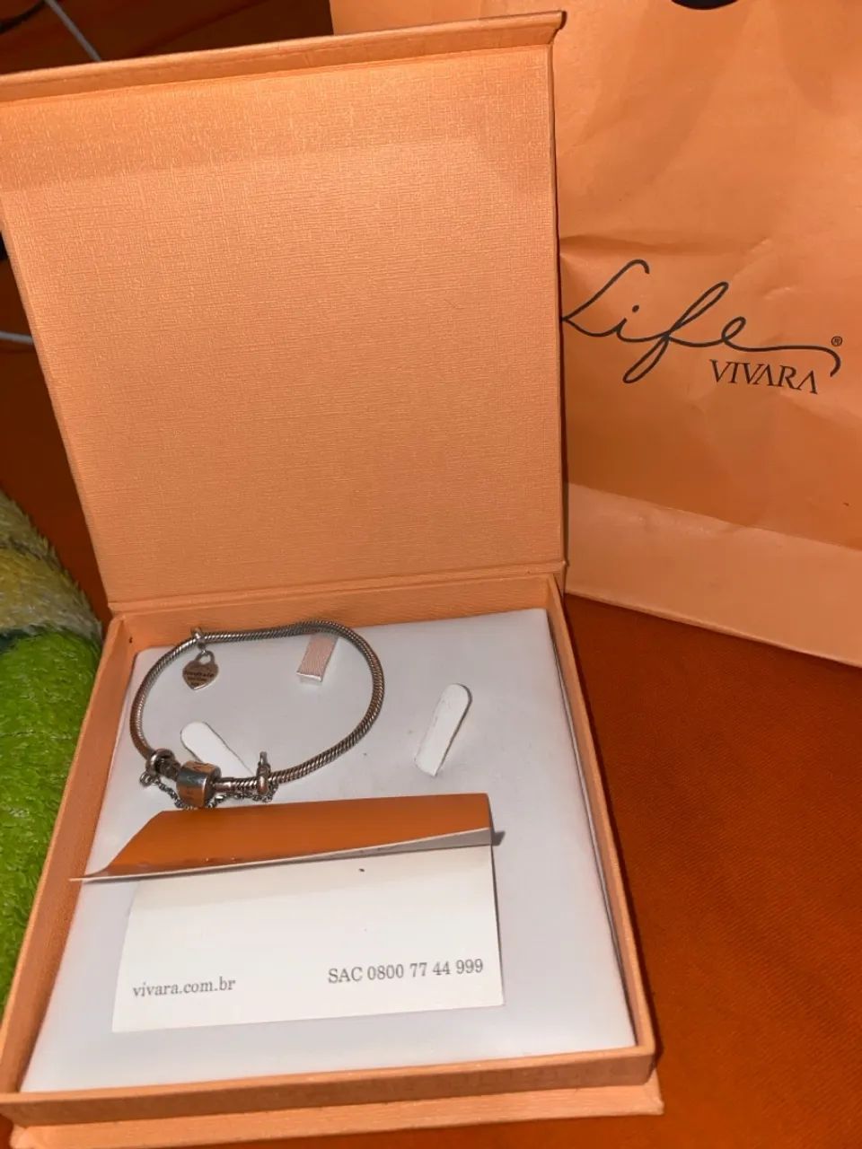 Pulseira Vivara Life Prata