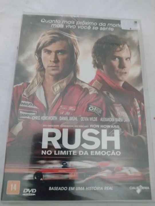 Dvd Rush - No Limite da Emoção