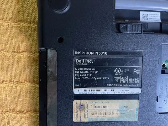 Notebook Dell Inspiron N5010 Para Peças, Só R$ 99,99 ! - Foto 5
