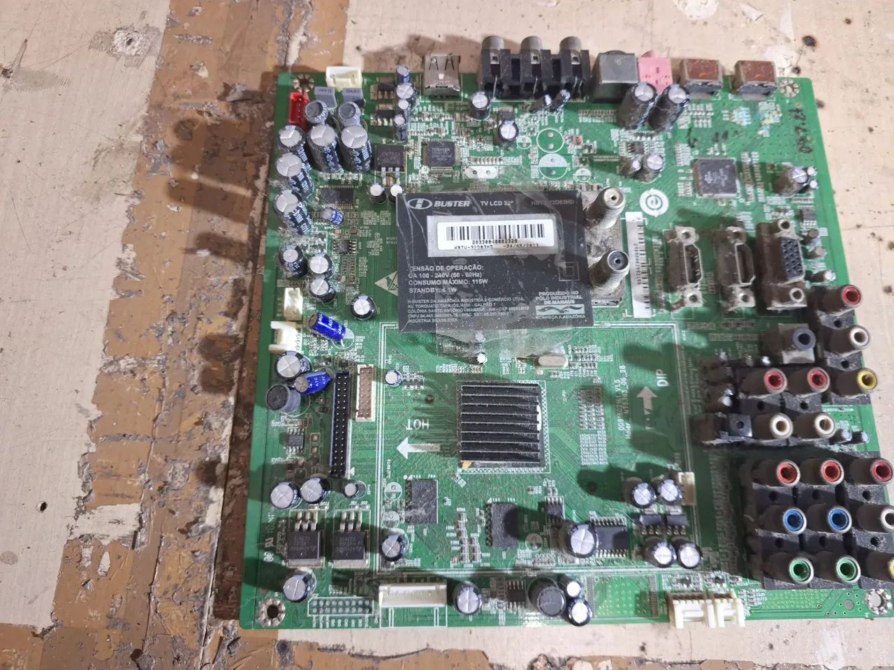 Placa principal TV Buster 32 polegadas - Foto 3