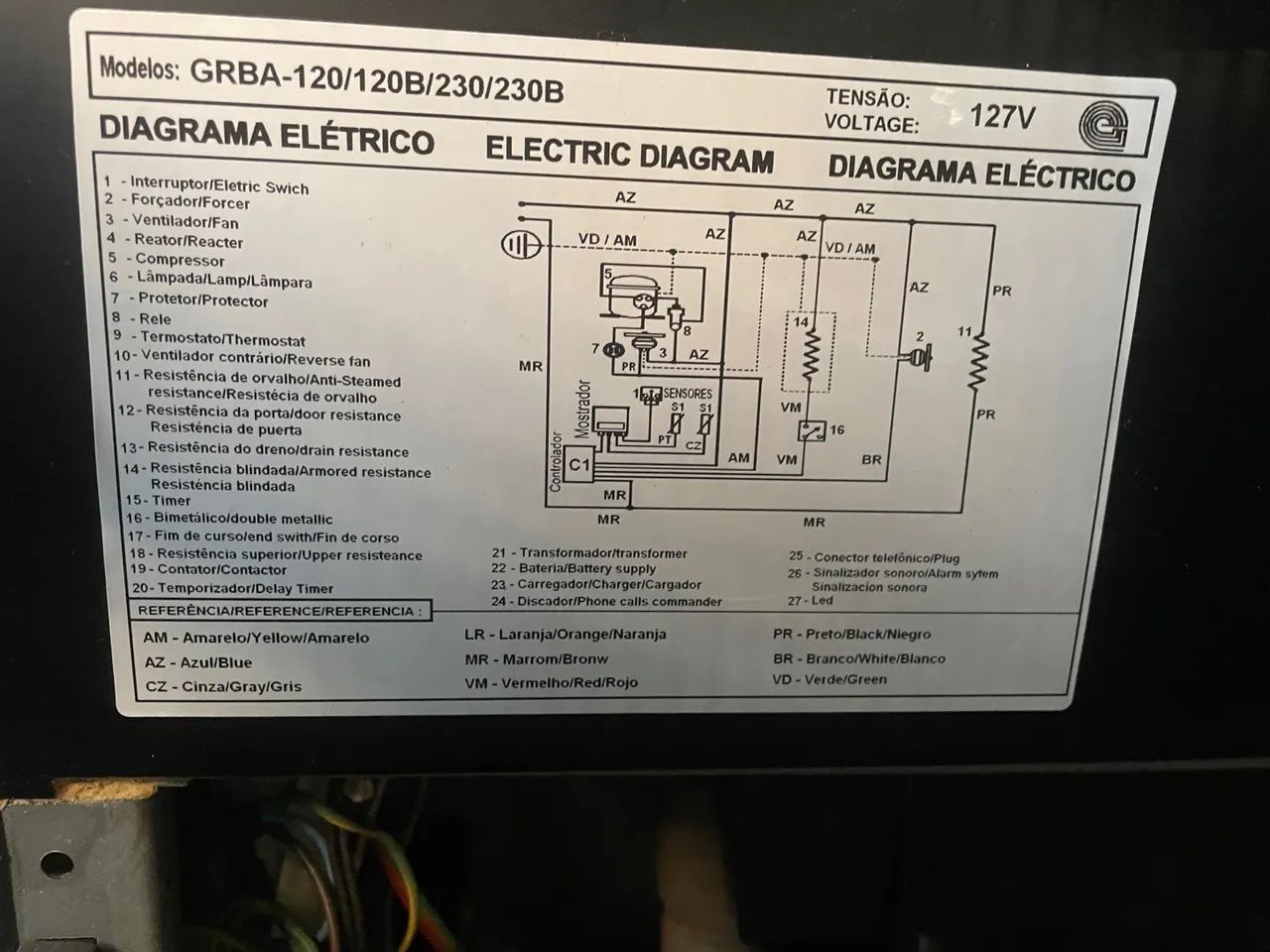 Cervejeira GRBA-120 Gelopar 112 Litros Frost Free - Foto 5