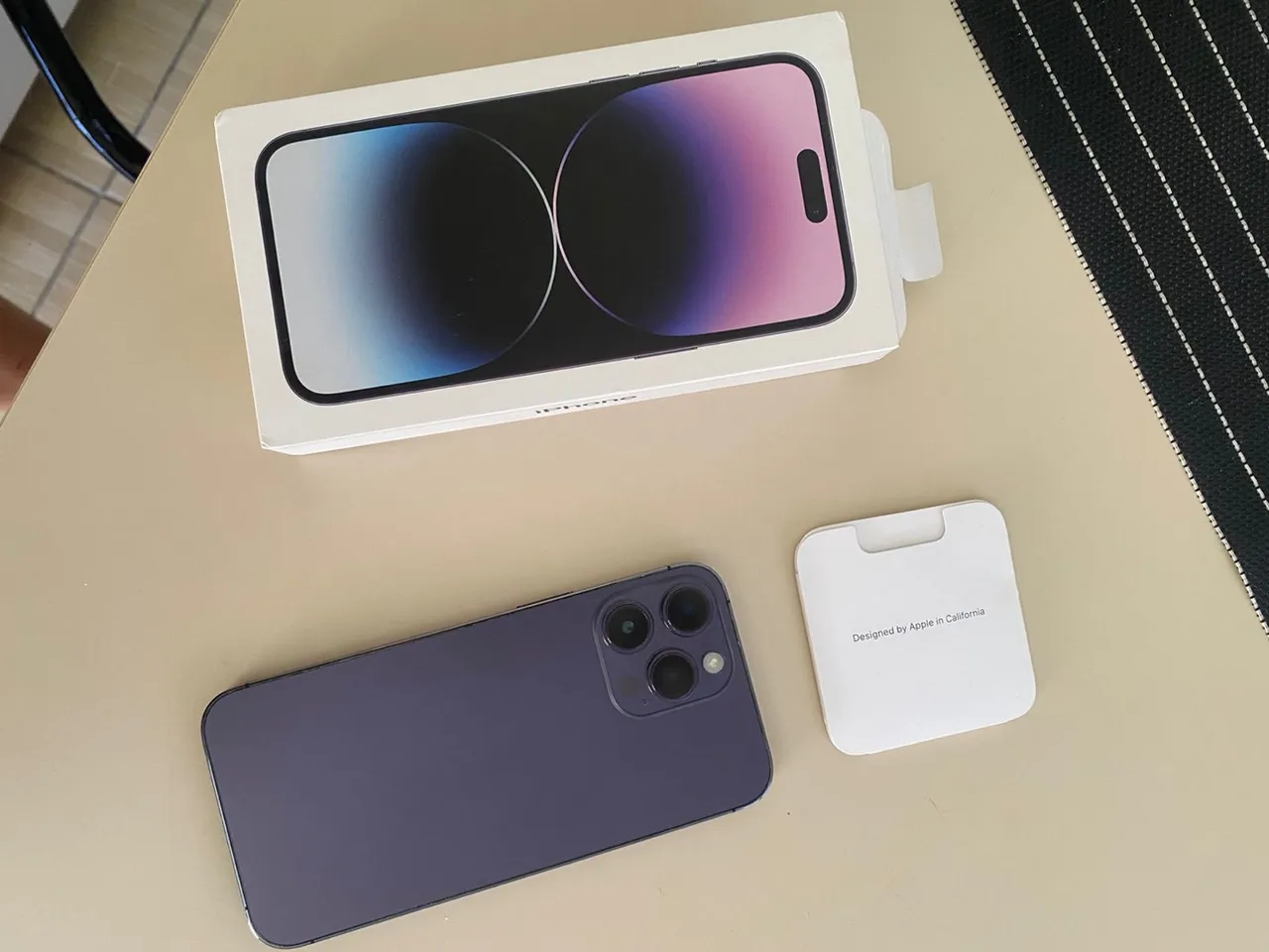 iPhone 14 pro max 128GB com caixa