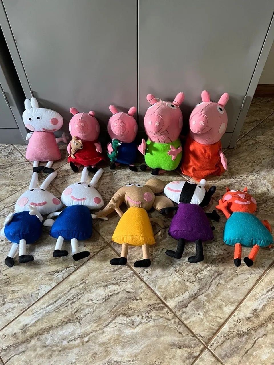 Personagens da Peppa Pig e Amigos para decoração 