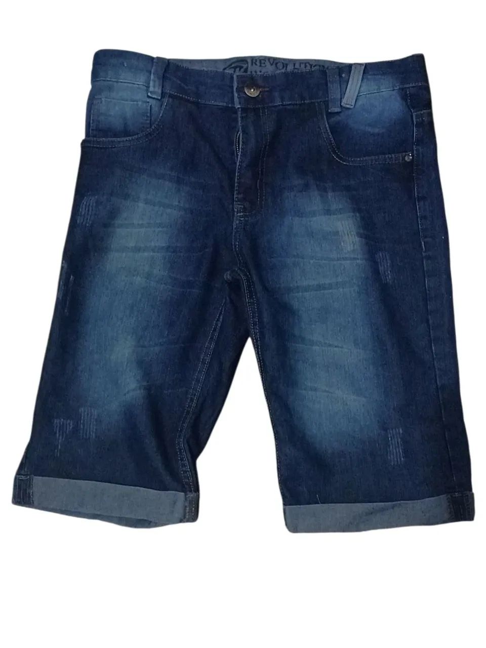Bermuda Jeans Masculina EM PERFEITO ESTADO QUASE NOVA! - Foto 3