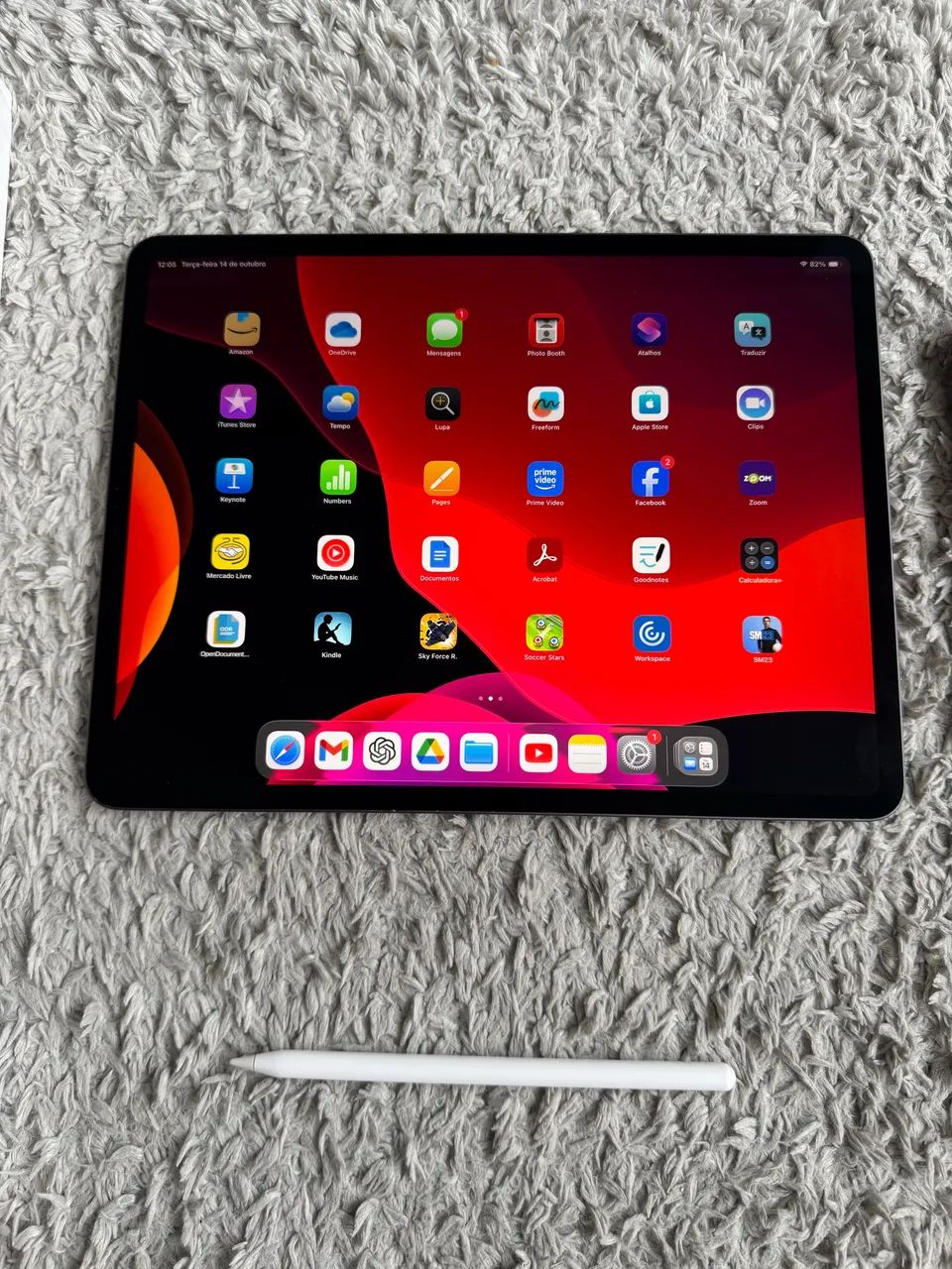 iPad Pro 第4世代 256GB + Apple pencil IPad Pro 12,9 Pol 4ª Geração + Apple Pencil - Tablets e E-Readers