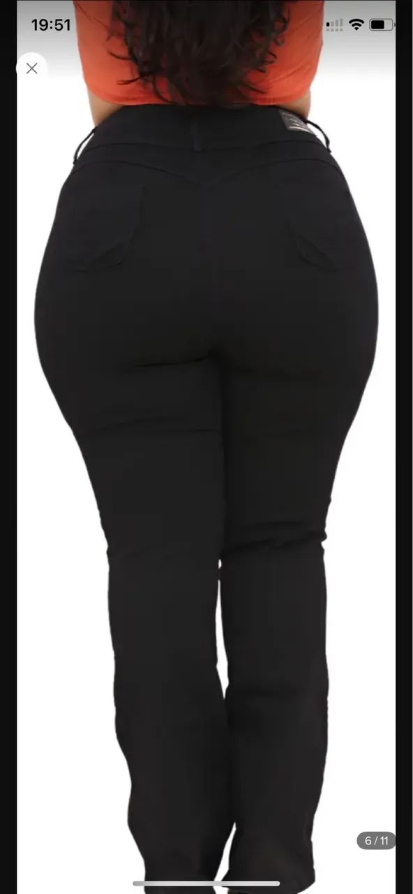 Calça flear com bastante elasticidade  - Foto 2