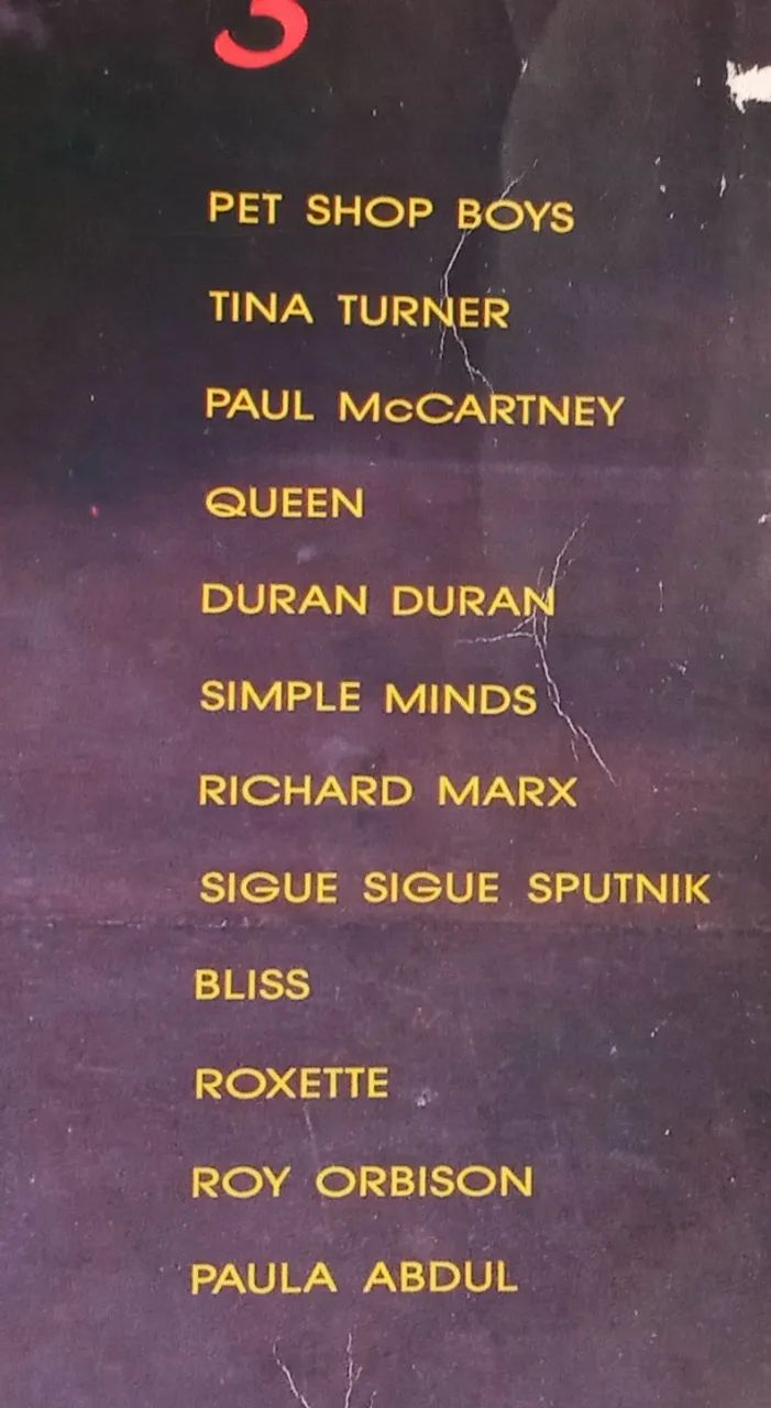 LP Vinil - Mega Hits 3 (1989) new wave, pop rock - Foto 3