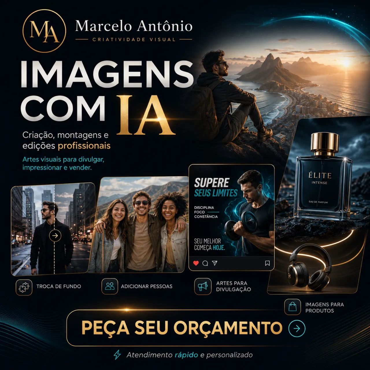  CRIAÇÃO DE IMAGENS, MONTAGENS E VÍDEOS COM IA 