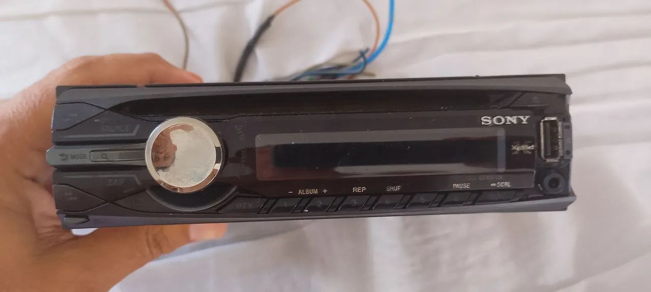 Cd play automotivo sony