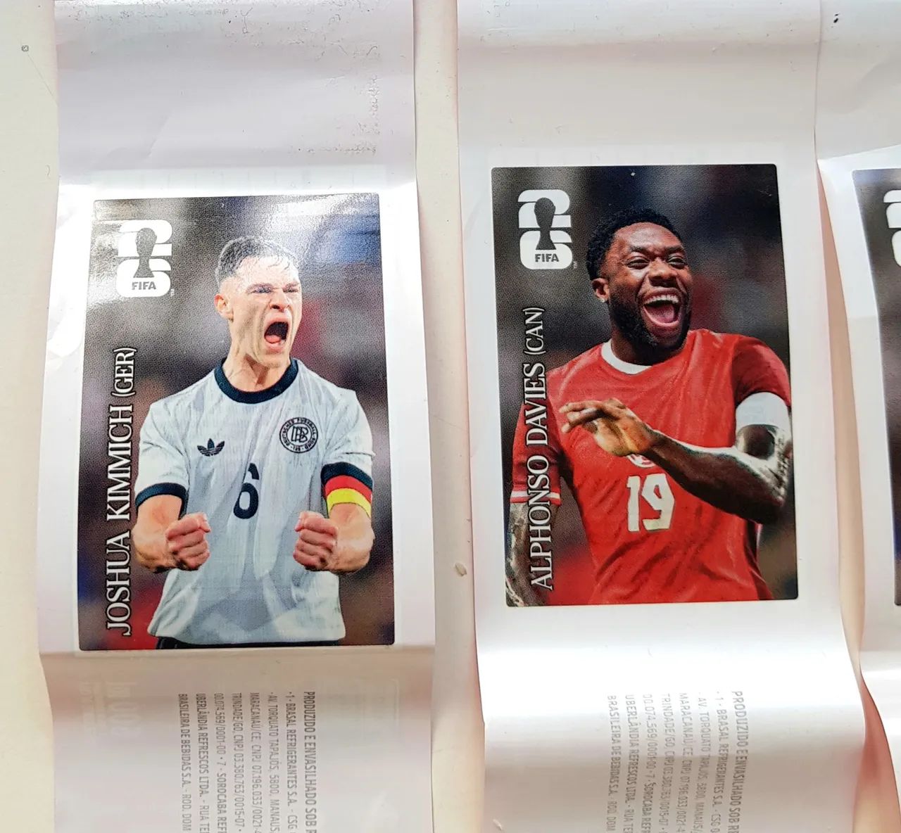 7 Figurinhas Copa Do Mundo 2026 Editora Panini Coca Cola - Foto 3