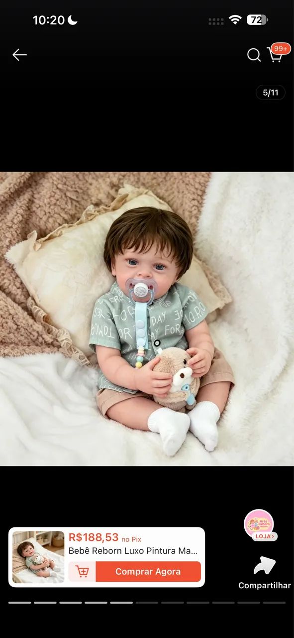 BEBÊ REBORN - Foto 4