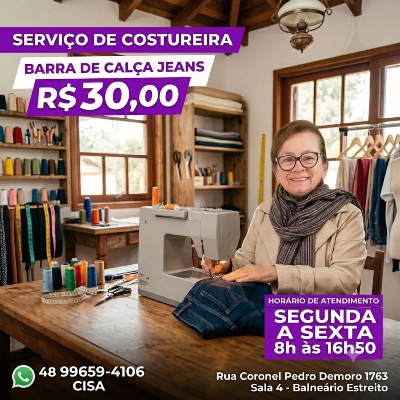 Costureira  Estreito