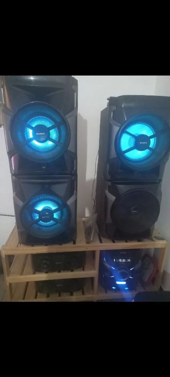 Caixa de som da Sony 