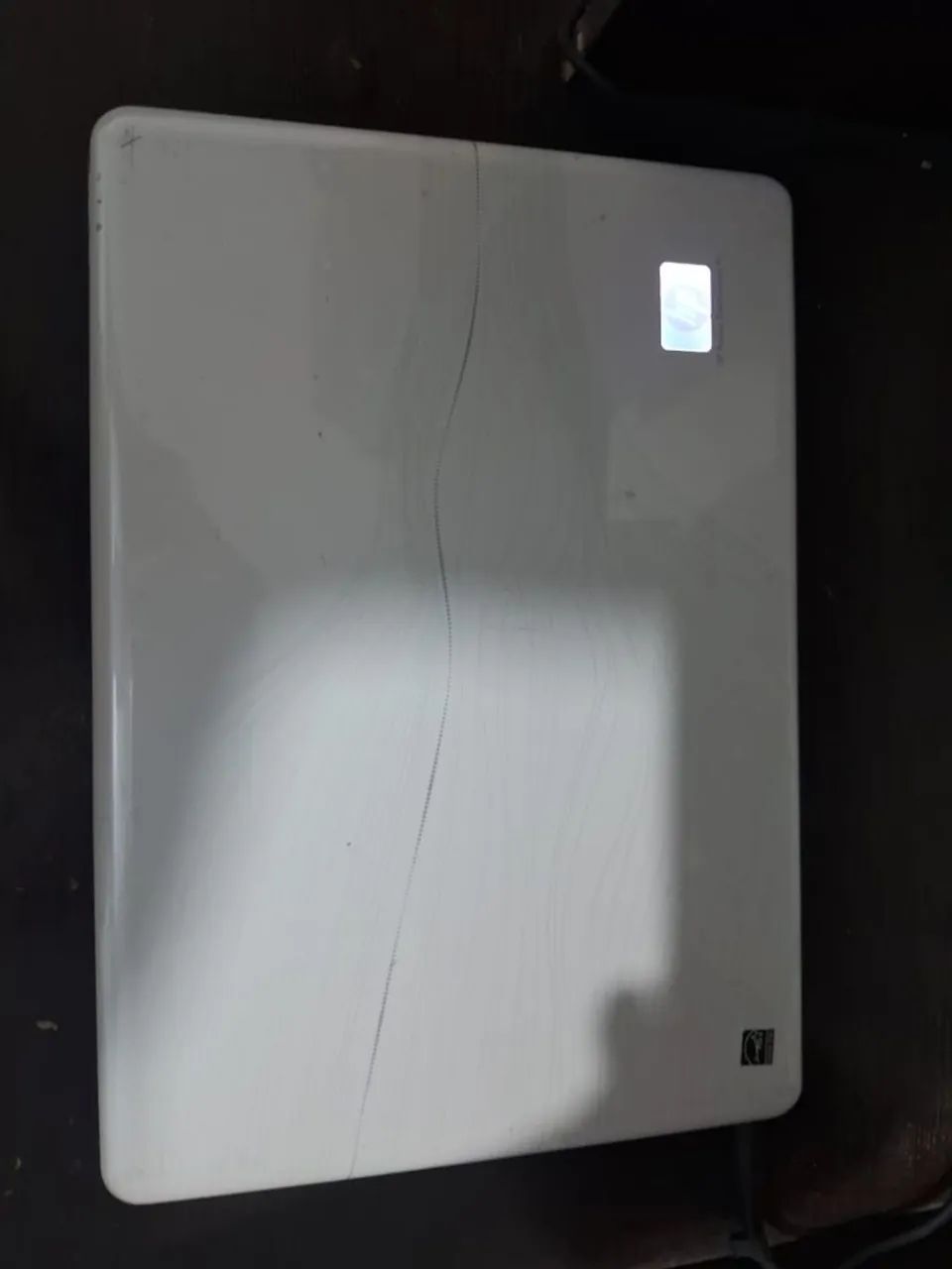 Vendo notebook, branco HP funcionando perfeitamente  - Foto 3