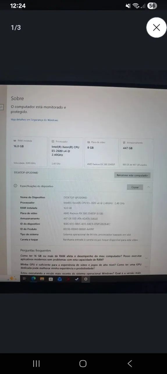 Pc gamer novo - Foto 2