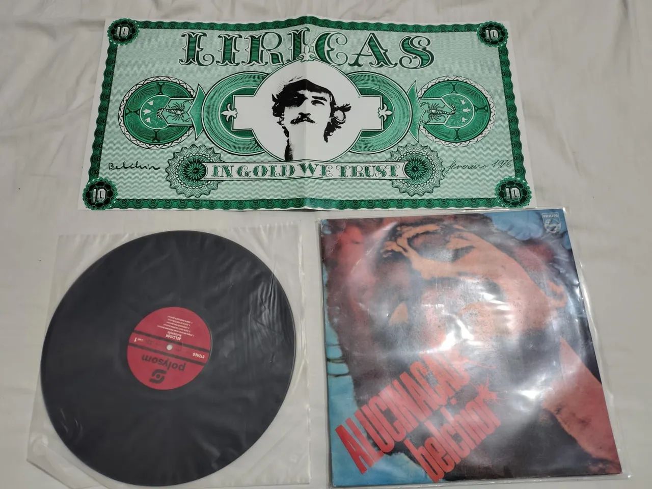 Lp Belchior Alucinação Vinil Polysom  - Foto 3