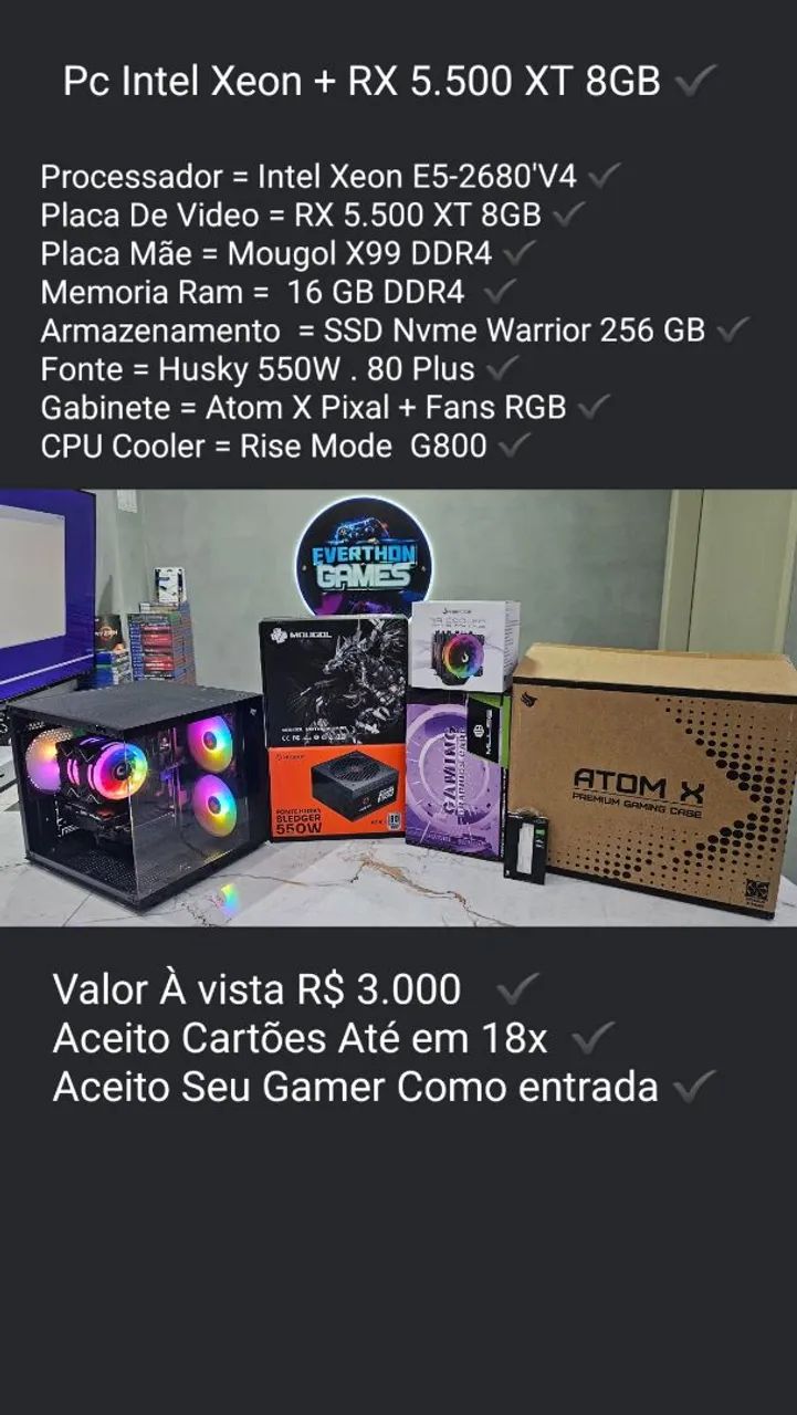 PC Gamer Disponível  - Foto 4