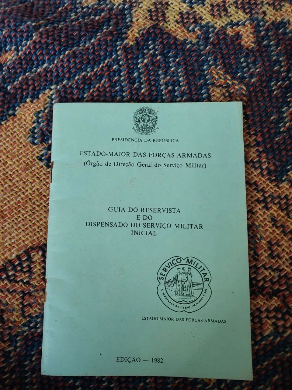 Guia do reservista do serviço militar, antiguidade. 